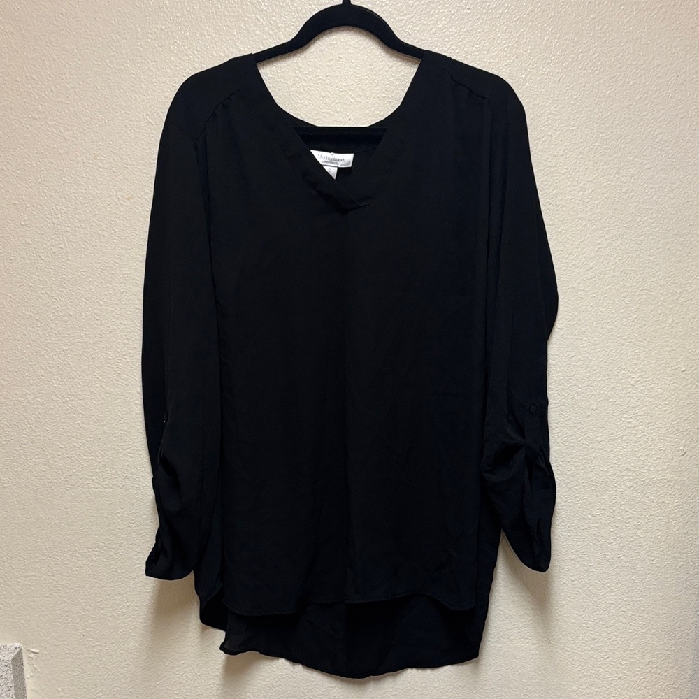 Motherhood Maternity Black Blouse